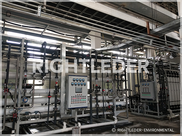600t/h印染用反滲透純凈水設備
